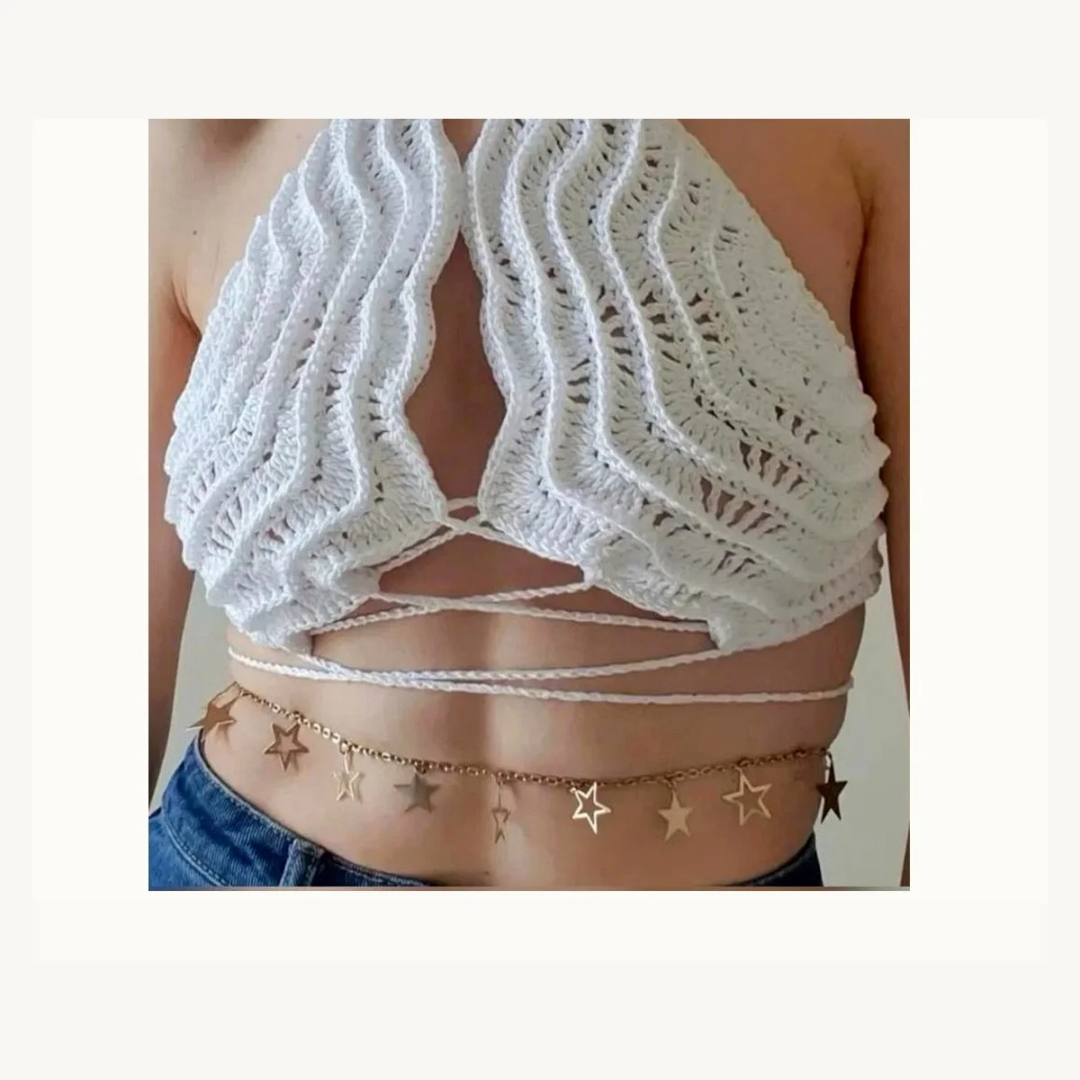 Bikinis et maillots crochet fait main ZolaBelle, reference ZB002.