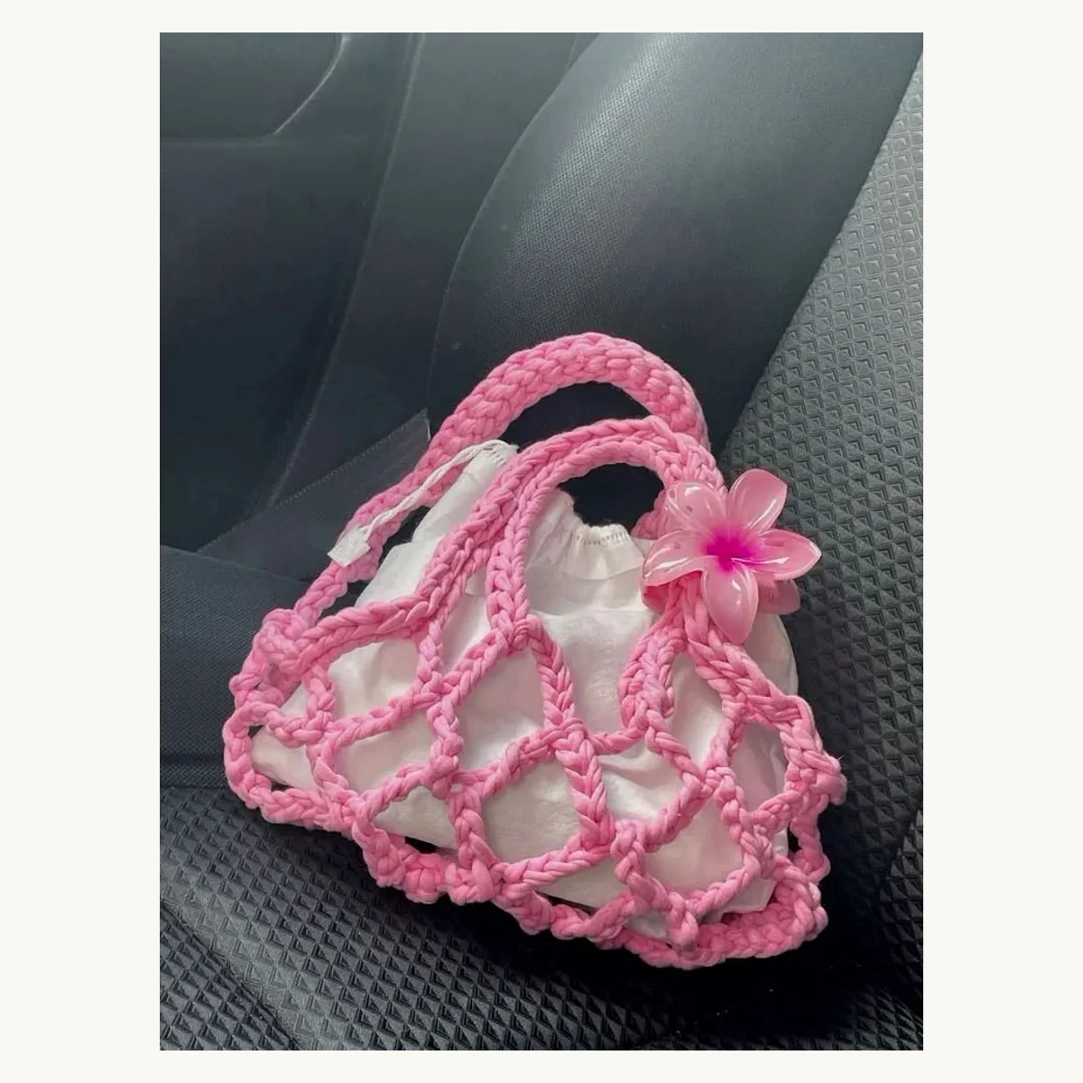 Sacs a main crochet fait main ZolaBelle, reference ZB020.