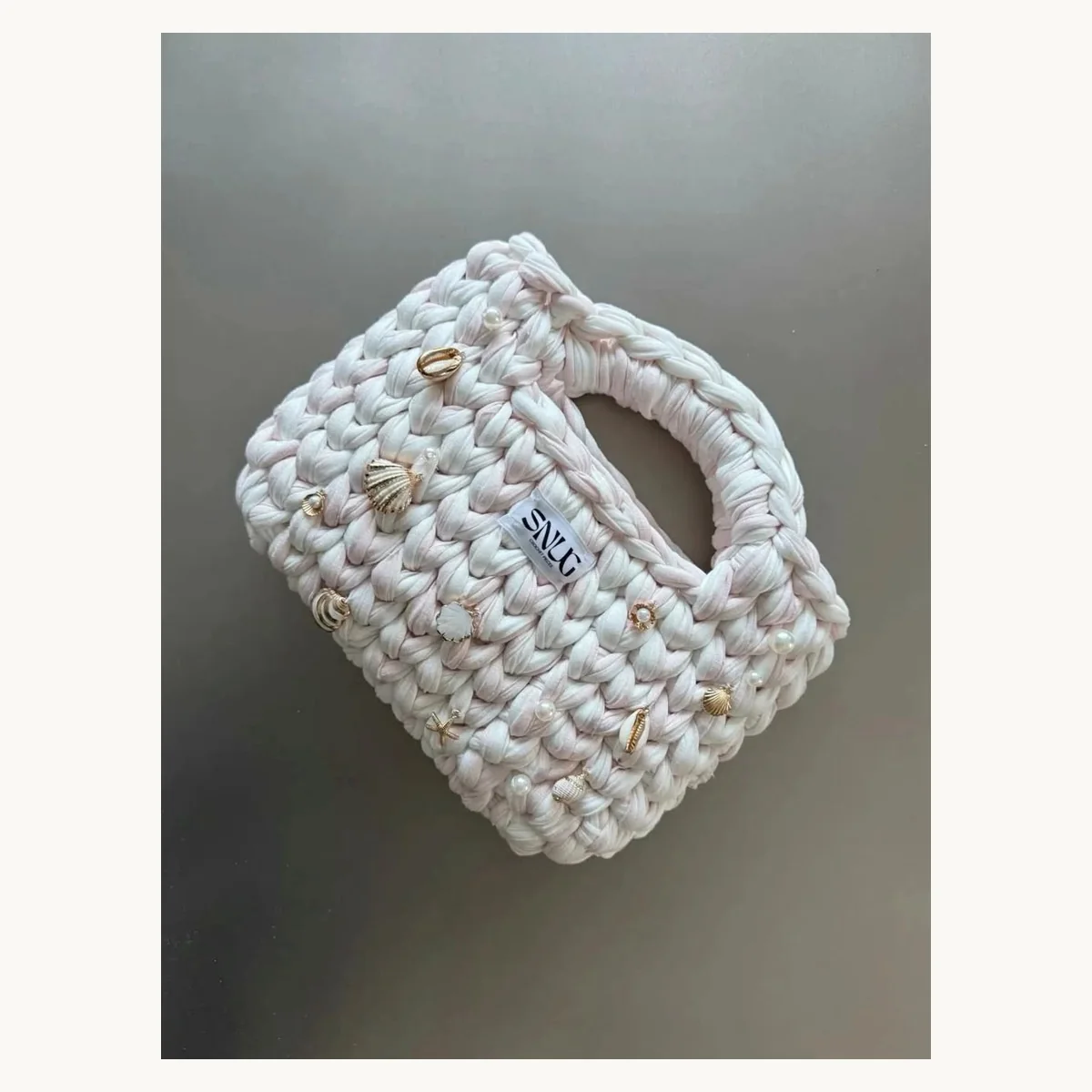 Sacs a main crochet fait main ZolaBelle, reference ZB035.